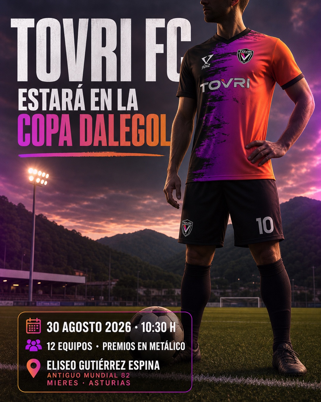 Cartel público de Copa Dalegol